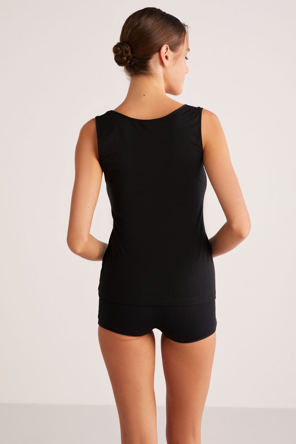 Kom Kadın Kalın Askılı Basic Singlet Atlet