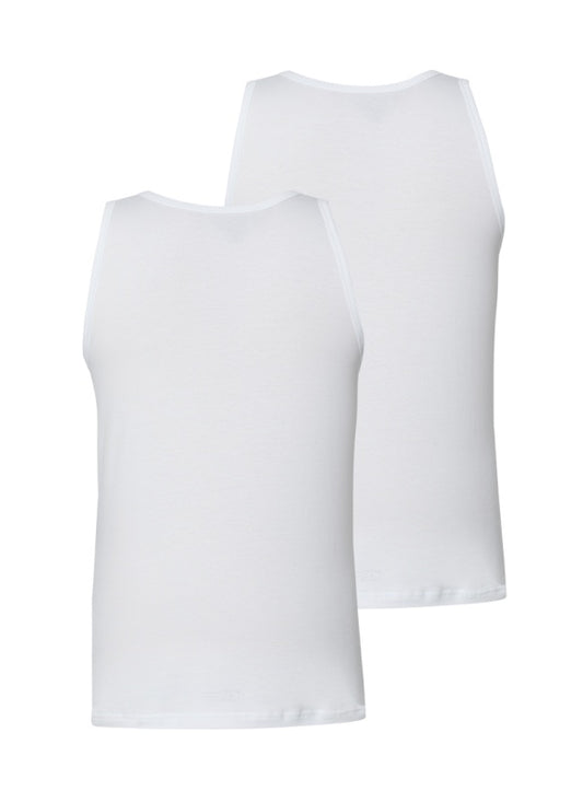 Blackspade erkek atlet 2'li paket Tender Cotton beyaz renk arka görünüm