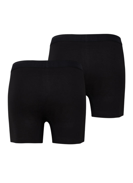 Narkon Blackspade erkek boxer 2'li paket Loose Fit siyah renk arka görünüm