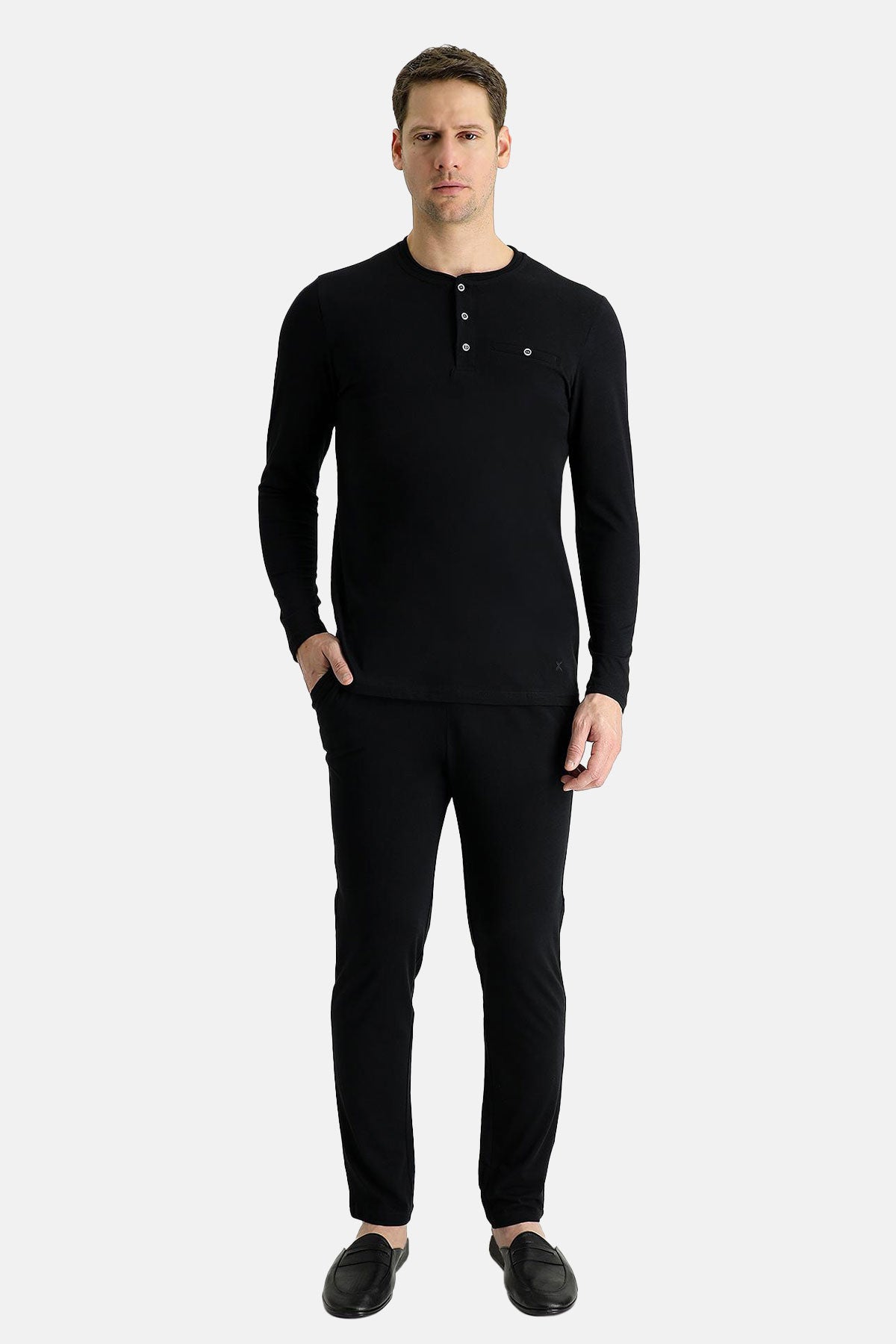 Kiğılı Erkek Eşofman Pijama 4'lü Set