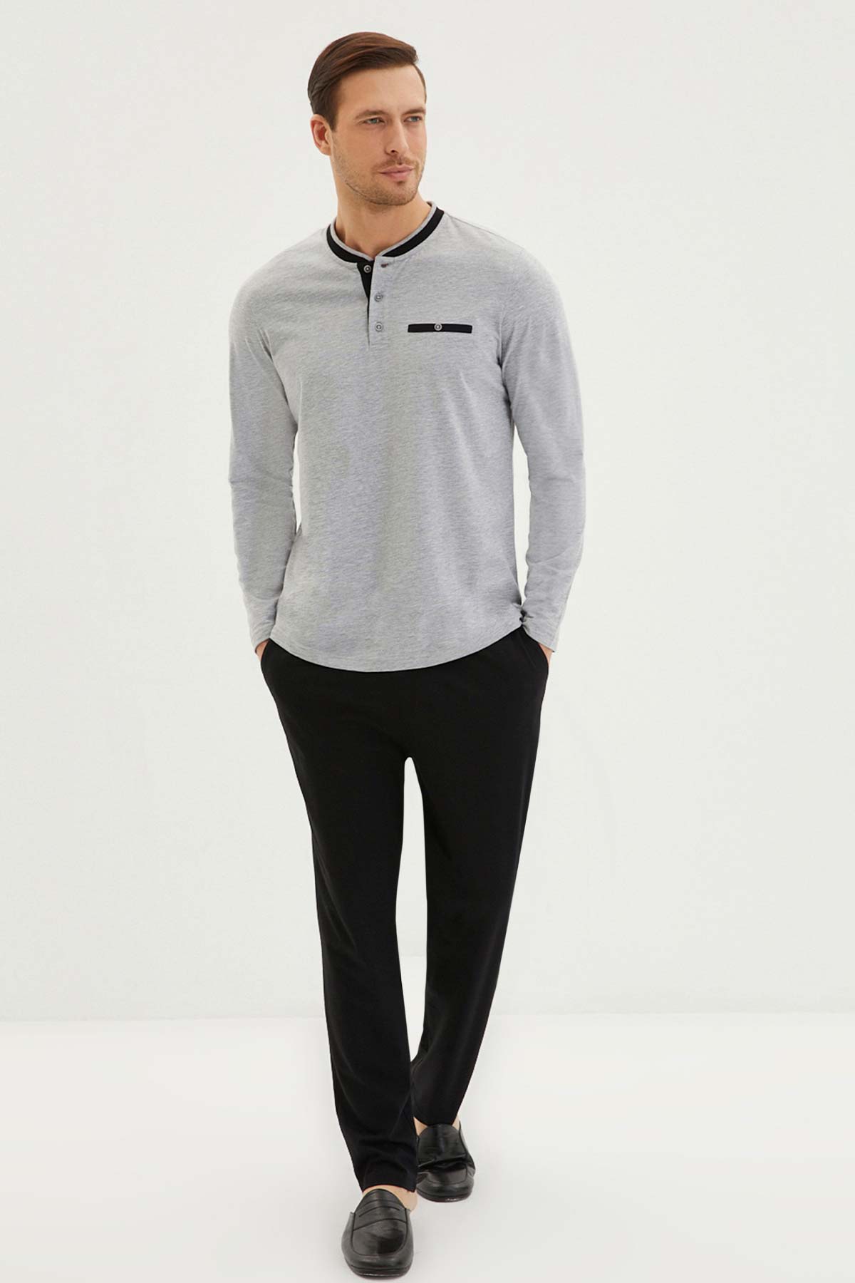 Kiğılı 5'li set detay görünümü - pijama takımı ve iç giyim