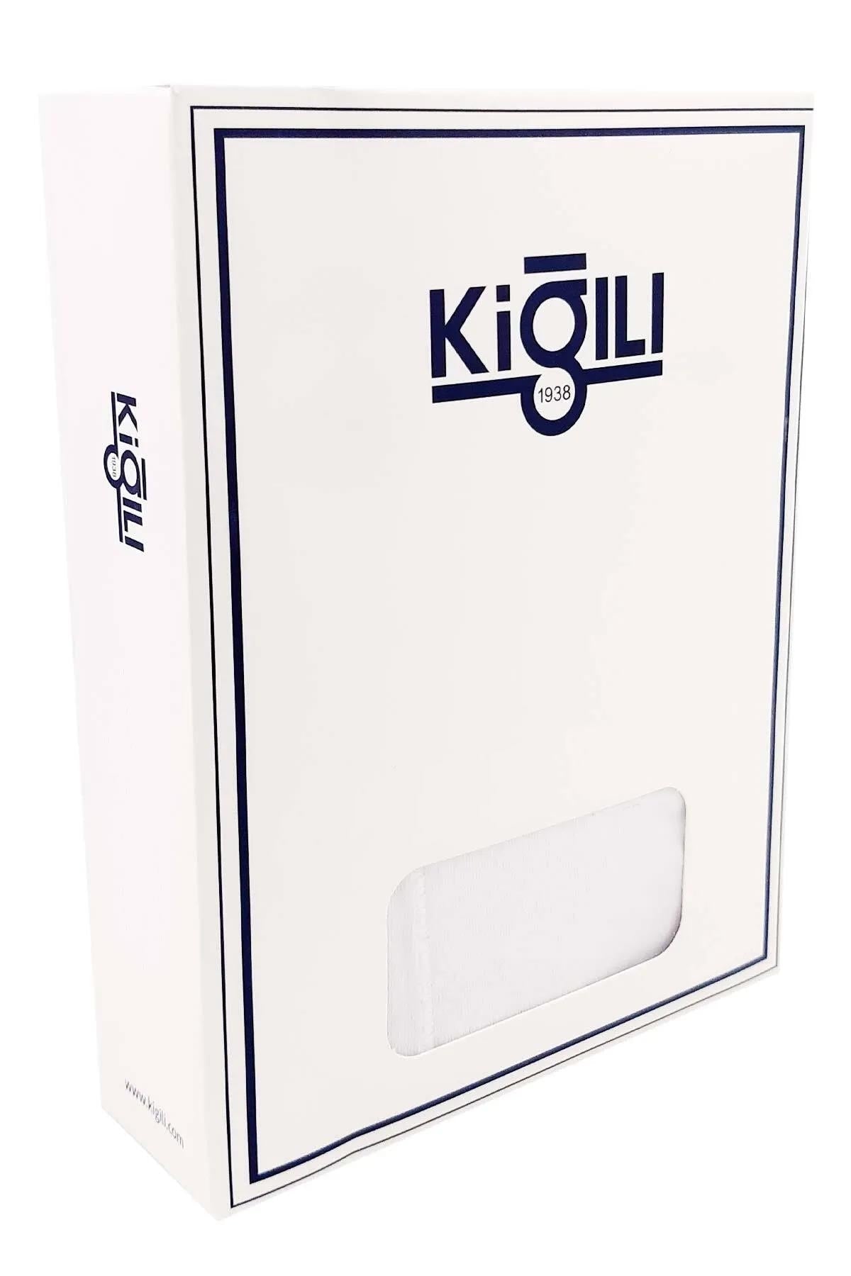 Kiğılı erkek atlet seti arka detay - nefes alan pamuklu iç giyim - Ürün Kutusu