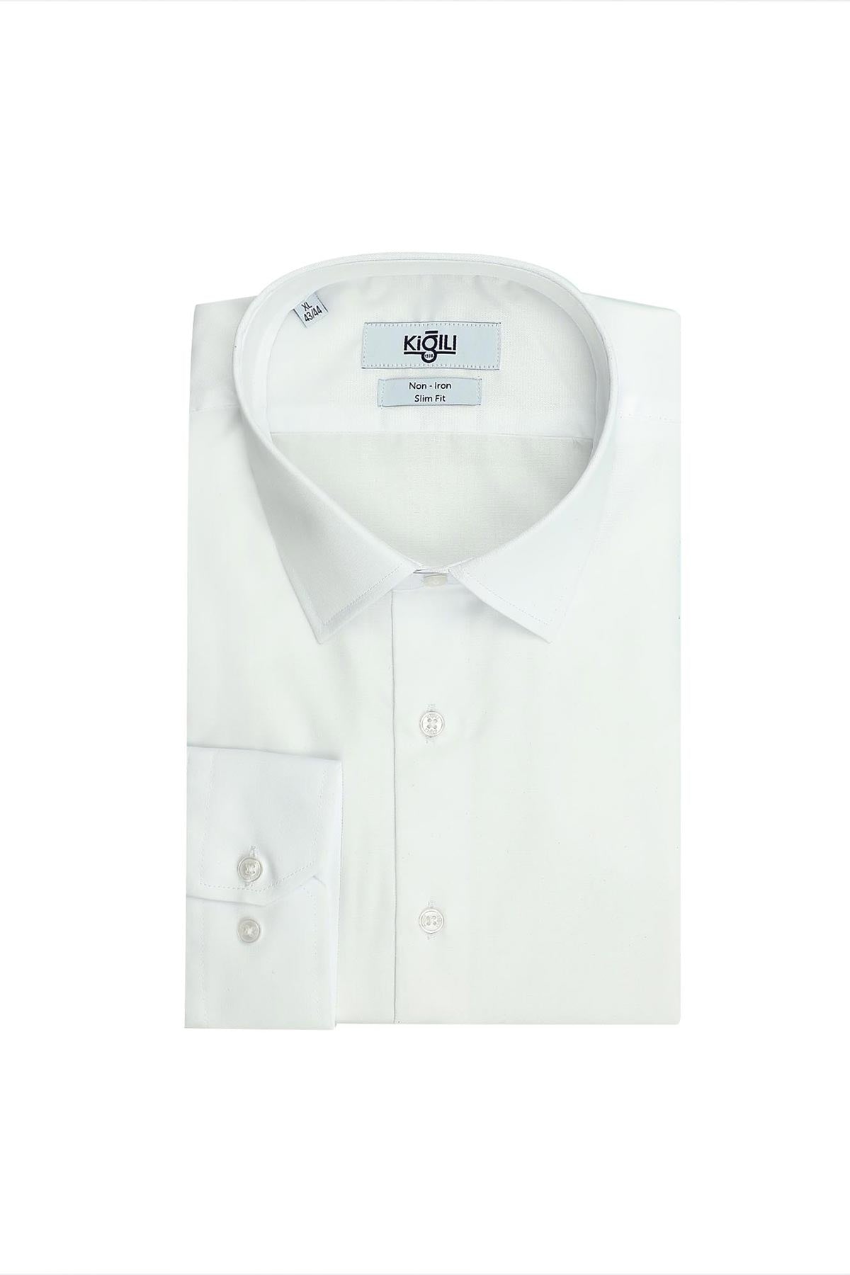 Kiğılı erkek aksesuar seti gömlek ön görünüm - premium kalite