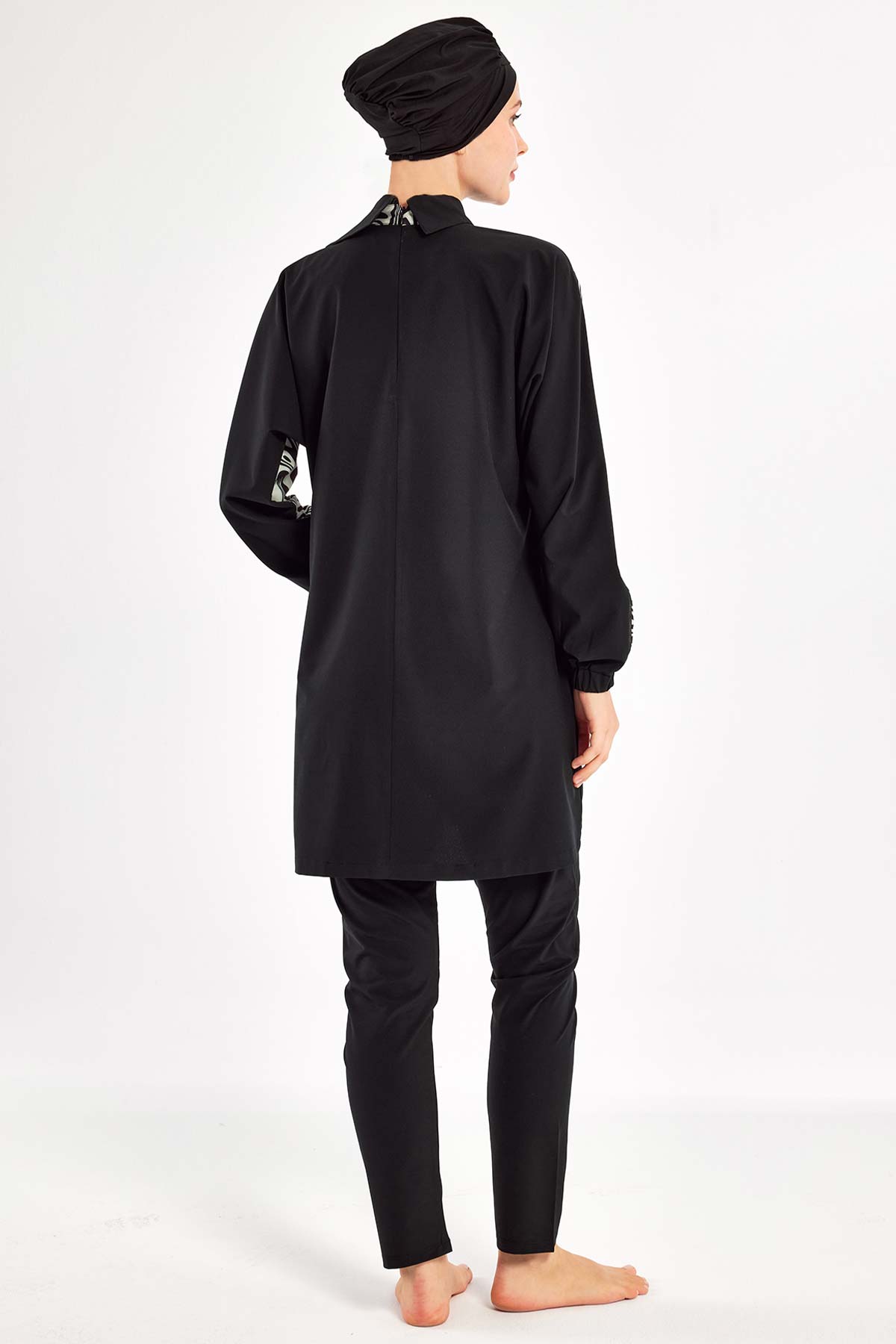 Adasea Kadın Zebrı Tam Tesettür Mayo