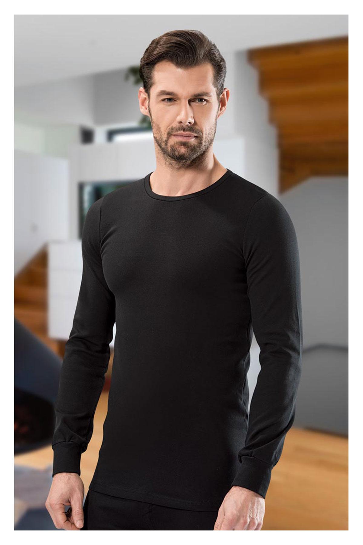 Anıt Erkek Uzun Kol Üst İçlik İnterlok