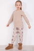 Arnetta Kız Çocuk Uzun Kollu Bisiklet Yaka Polar Pijama Takımı