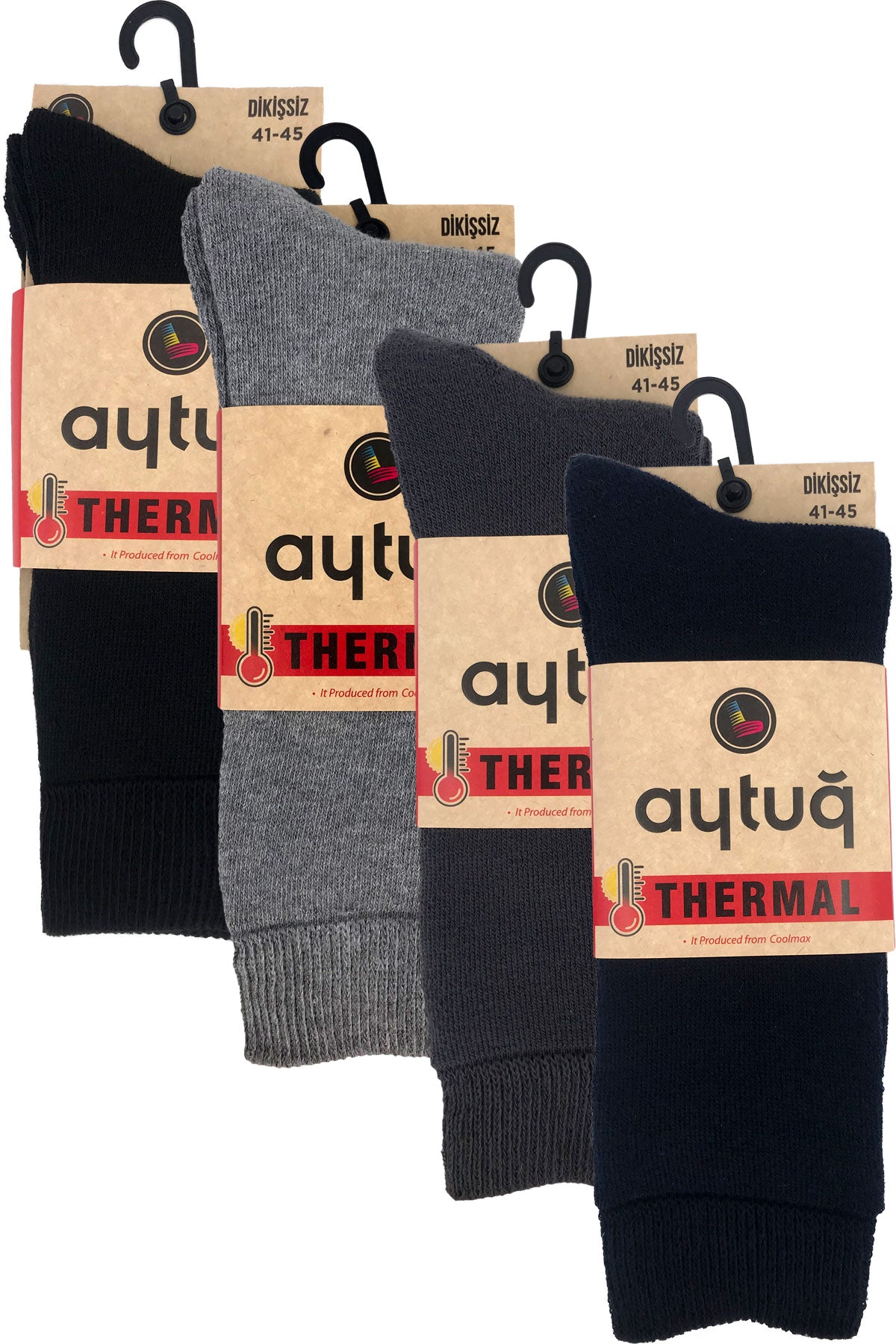 Aytuğ Erkek Termal Soket Çorap Düz Dikişsiz
