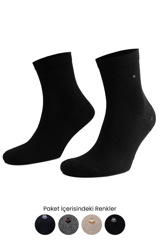 Aytuğ Erkek Yarım Konç Çorap Modal Tencel