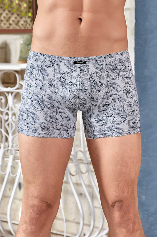 Berrak Erkek Boxer Modal Desenli