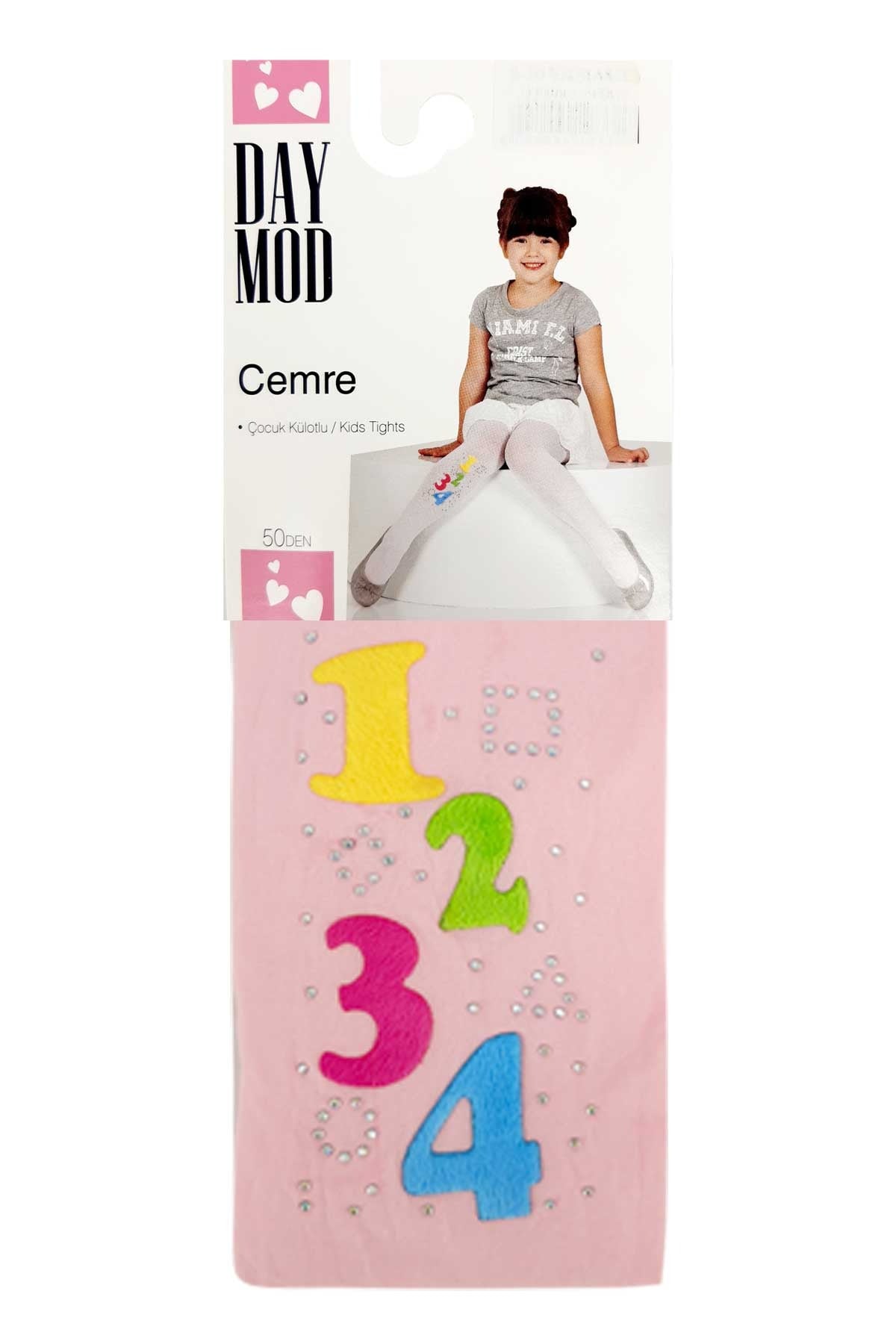Daymod Kız Çocuk İnce Külotlu Çorap Cemre