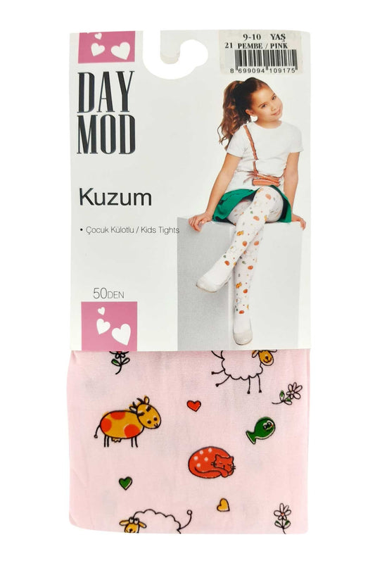 Daymod Kız Çocuk İnce Külotlu Çorap Kuzum
