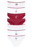Dominant Kadın Slip Bikini Külot 7'li Desenli
