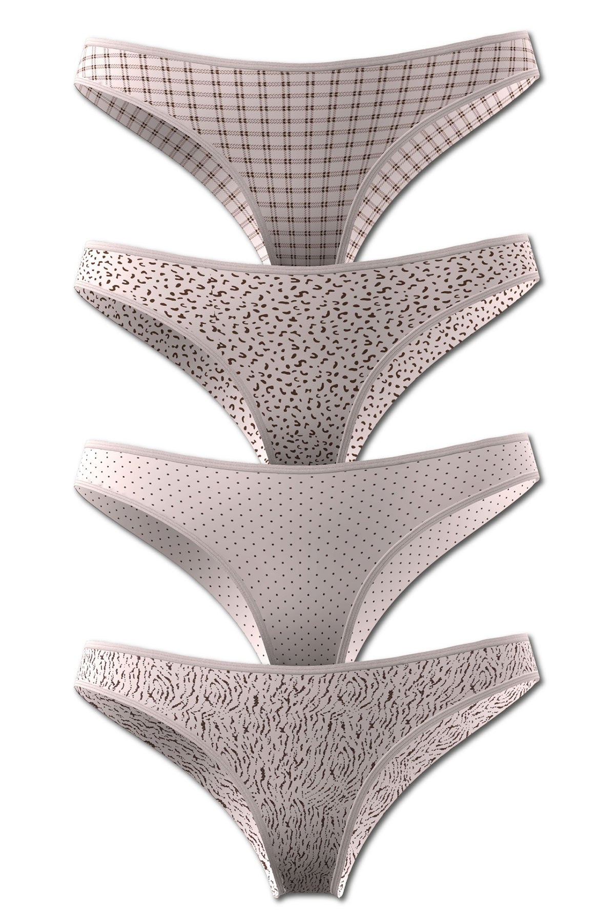Dominant Kadın Slip Bikini Külot Desenli