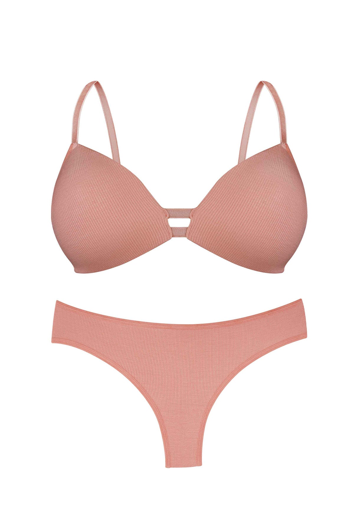 Dominant Kadın Sütyen Külot Takım Destekli Yan Dantel Detaylı