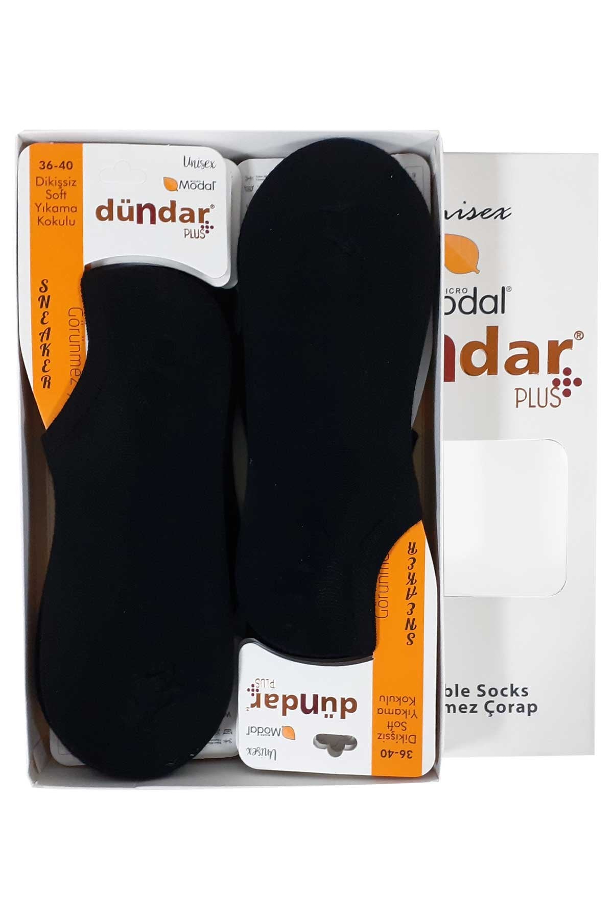 Dündar Kadın Çorap Sneaker Modal Plus Görünmez Çorap