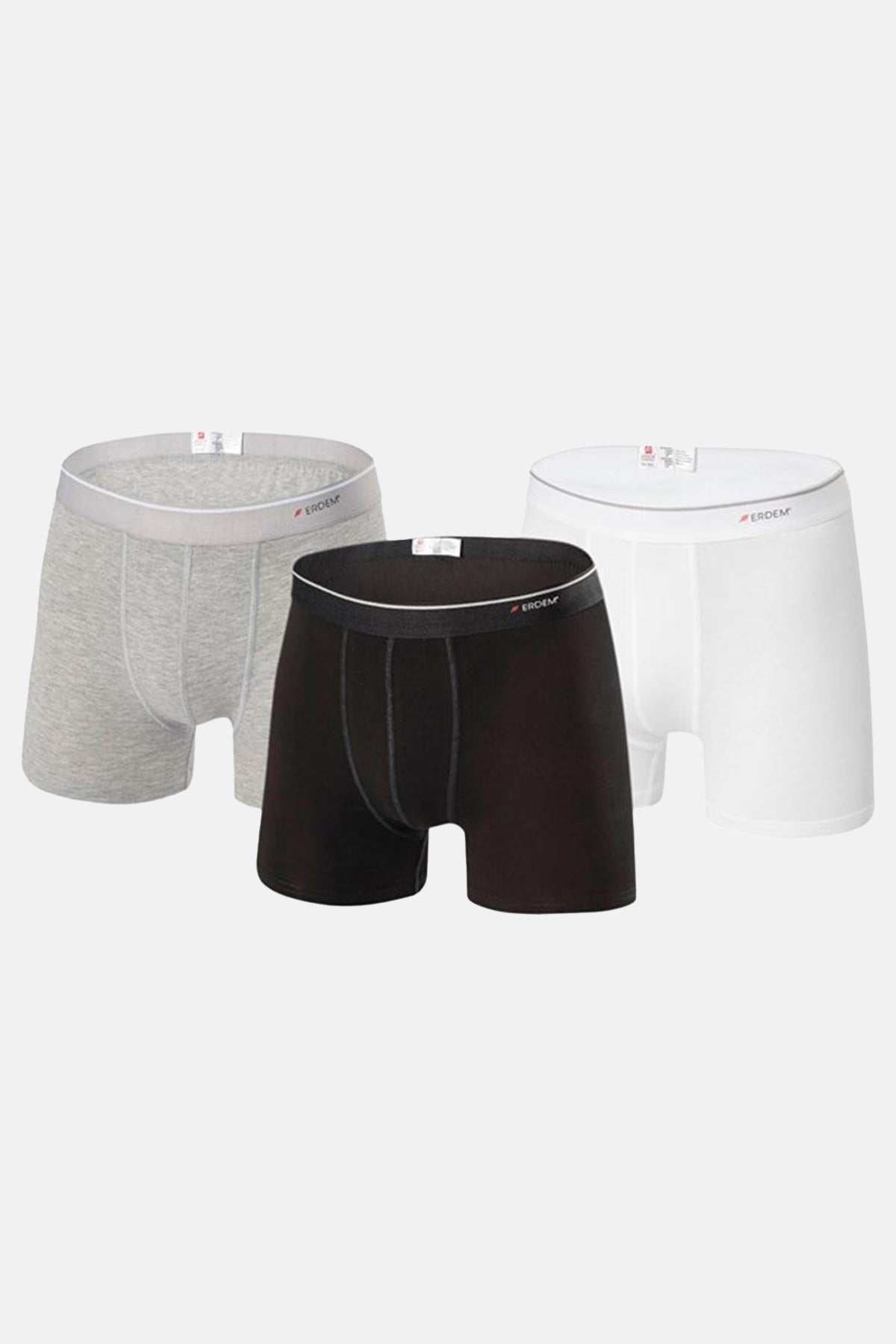 Erdem Erkek Boxer Likralı 3'Lü Basic