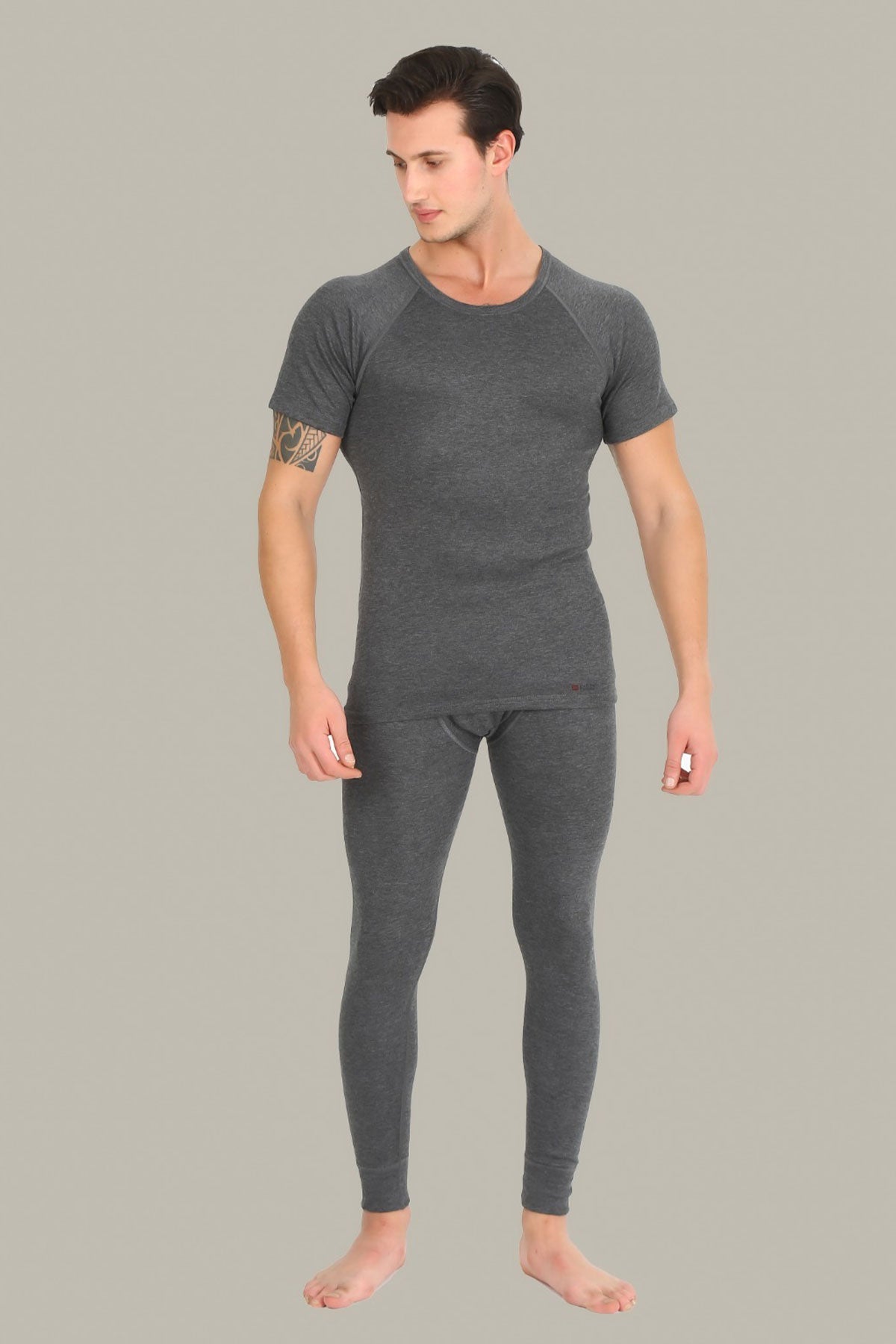 Erdem Erkek Kısa Kollu Atlet Termal Reglan Kutulu