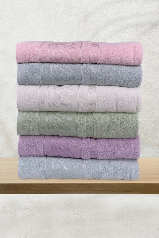 Fiesta Jakarlı Şal Banyo Havlusu 90x150