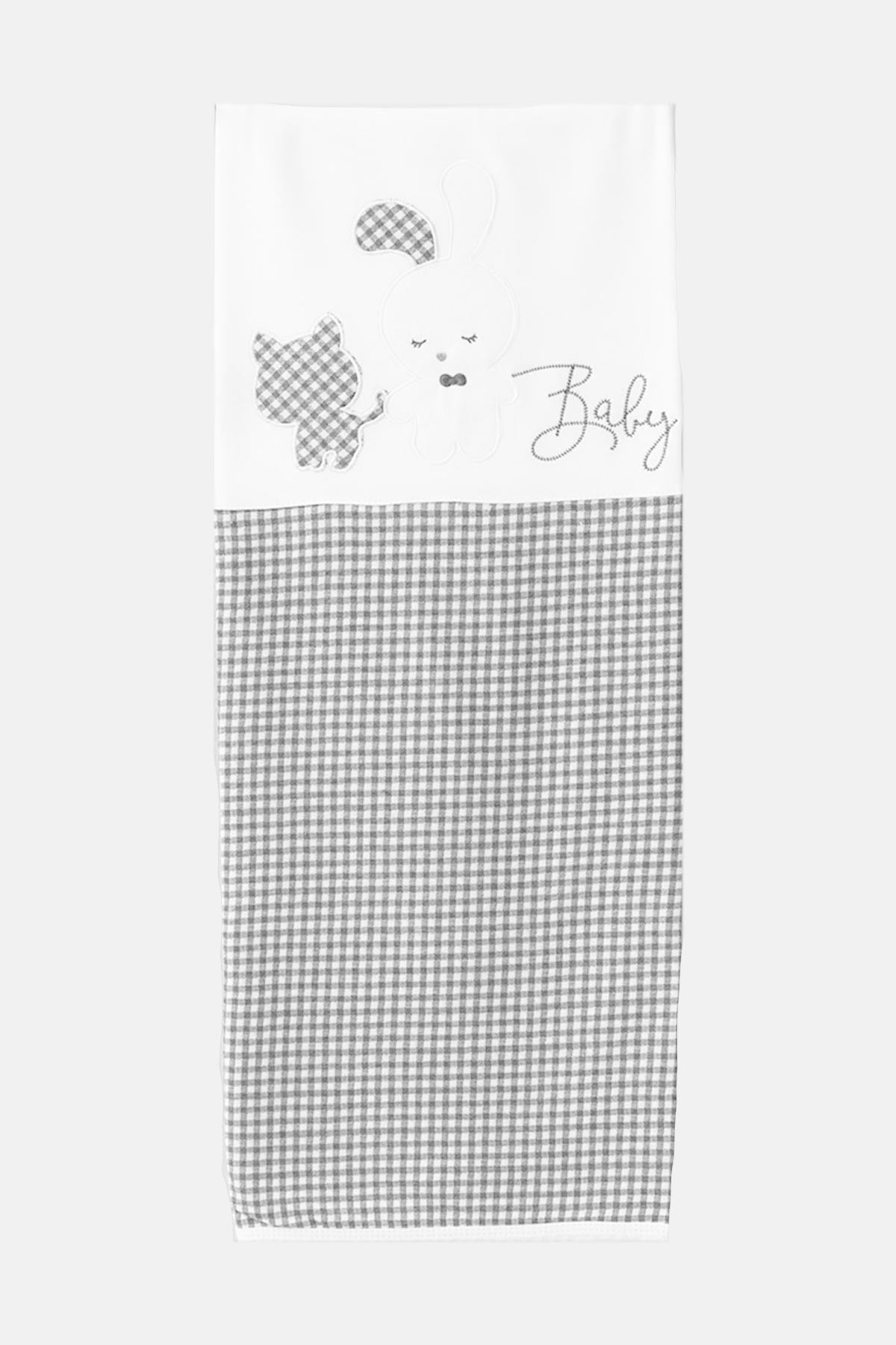 Gaye Unisex Bebek Battaniye Tavşan Desenli