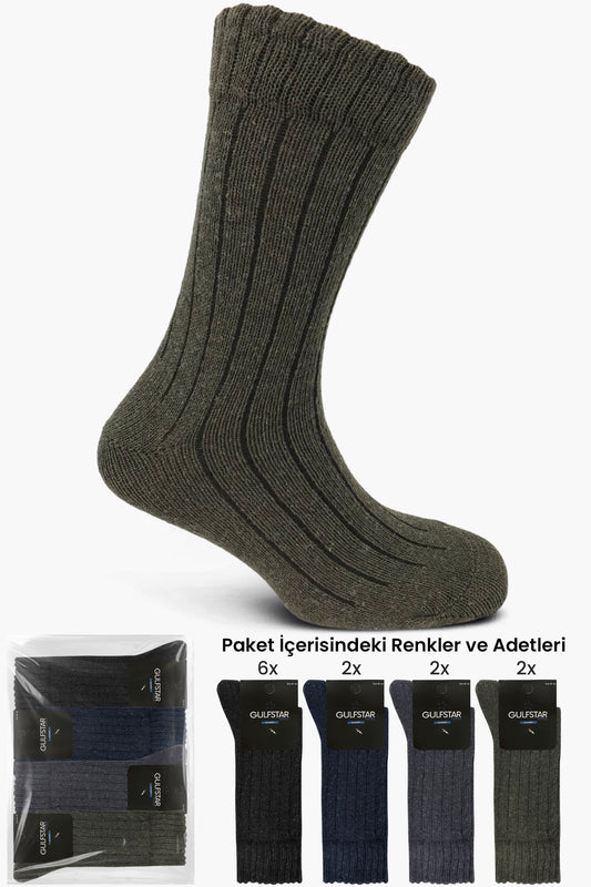 Gulfstar Erkek Soket Çorap Yünlü Kalın Derbi