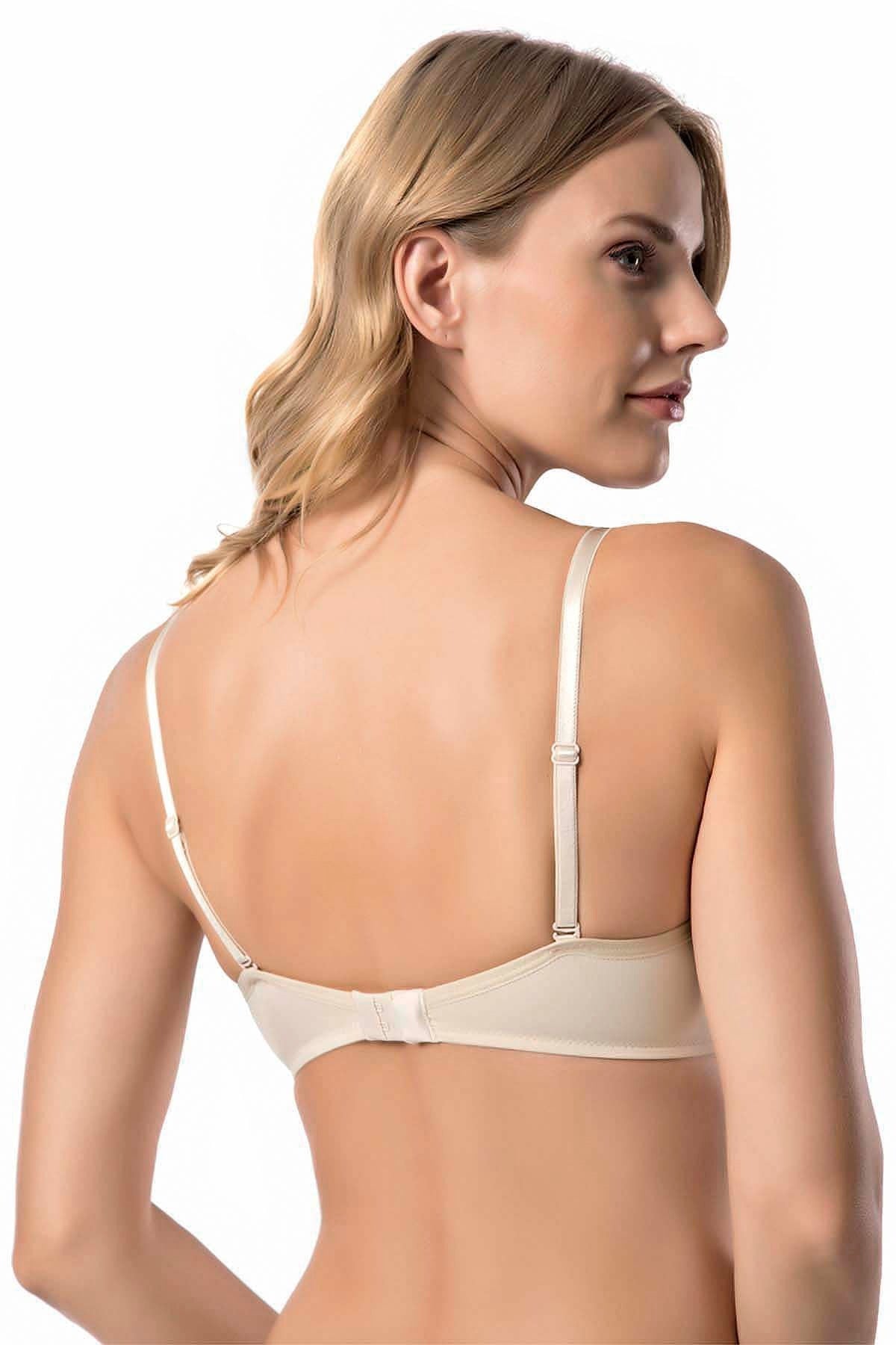 Lejardin Kadın Destekli Sütyen Basic Micro Cup Push Up