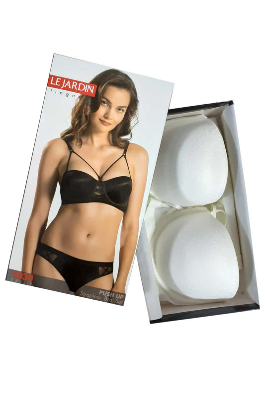 Lejardin Kadın Fantezi Destekli Sütyen Külot Takım Straplez