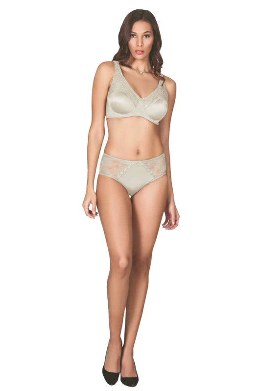 Lejardin Kadın Fantezi Desteksiz Sütyen Külot Takım Geniş Askı Soft Cup