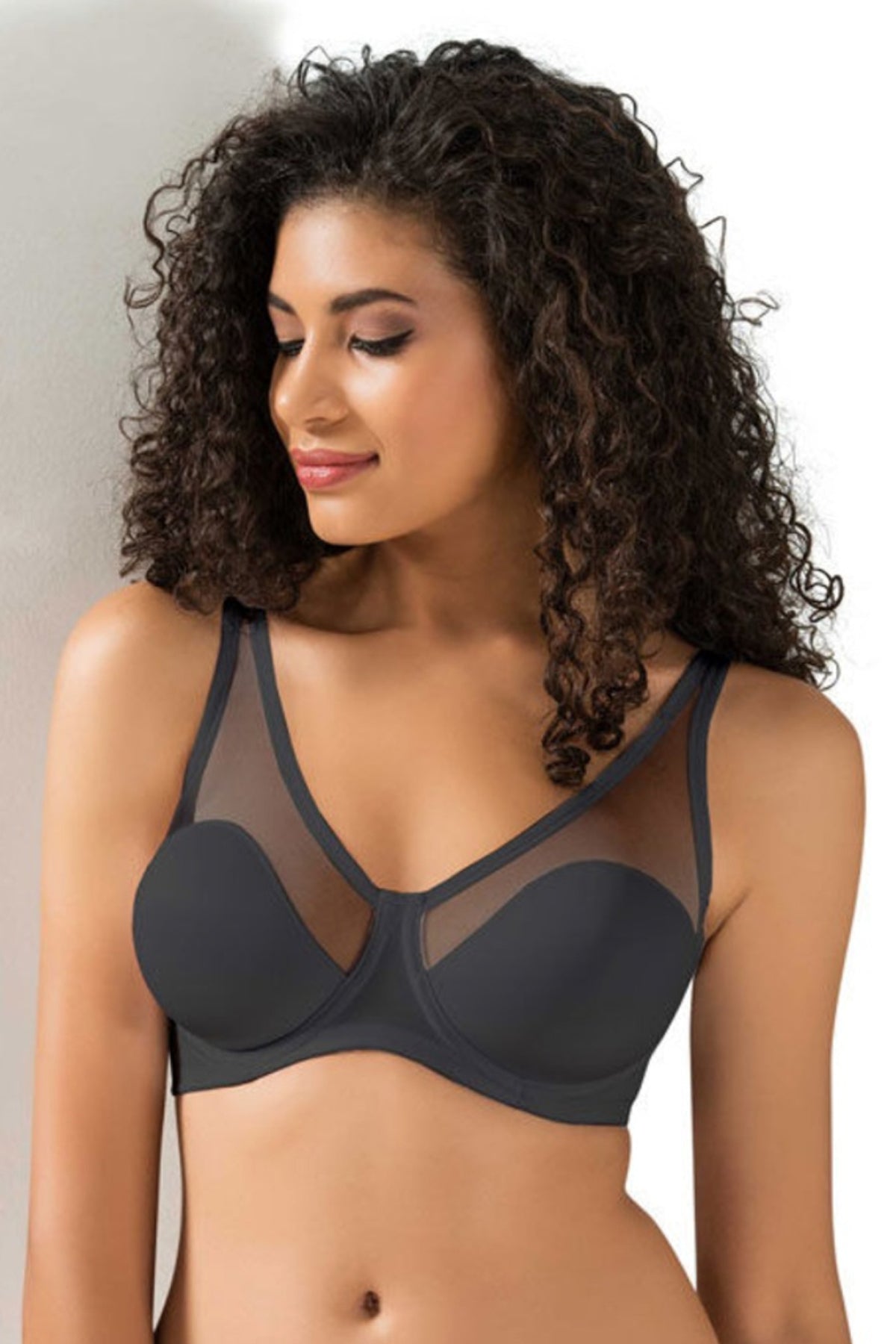 Lejardin Kadın Toparlayıcı Sütyen Transparan Detaylı Soft Cup