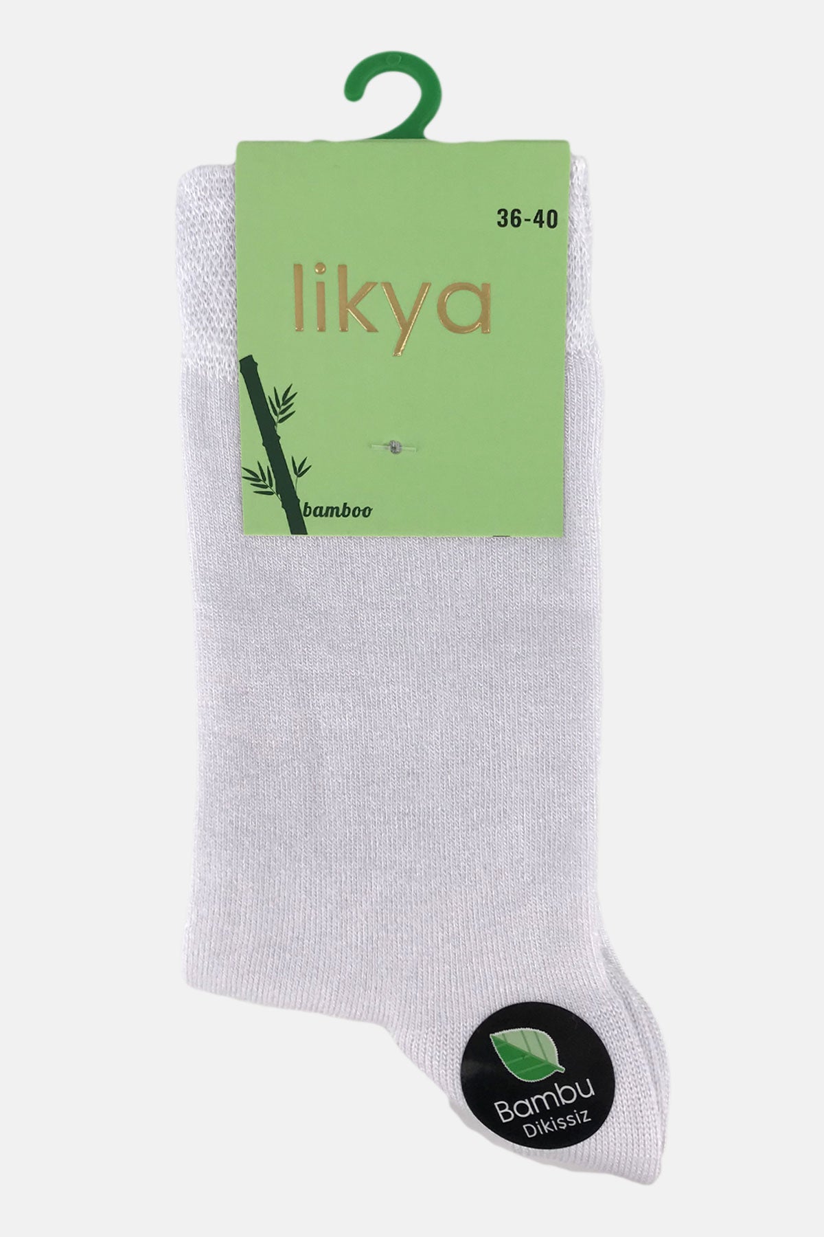 Likya Kadın Çorap Bambu Soket 200 İğne Sık Dokuma