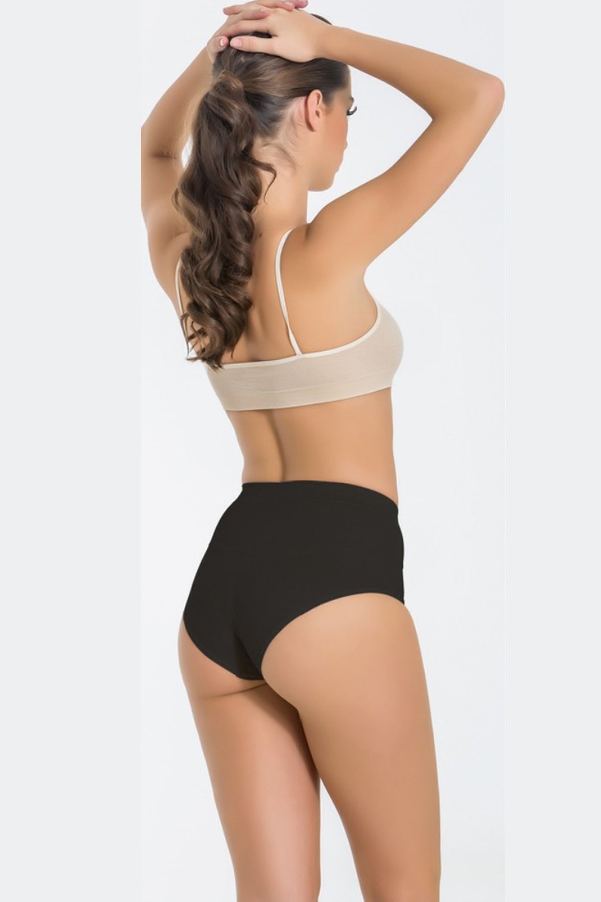 Missfit Kadın Külot Korse Kısa Bel Silikonlu