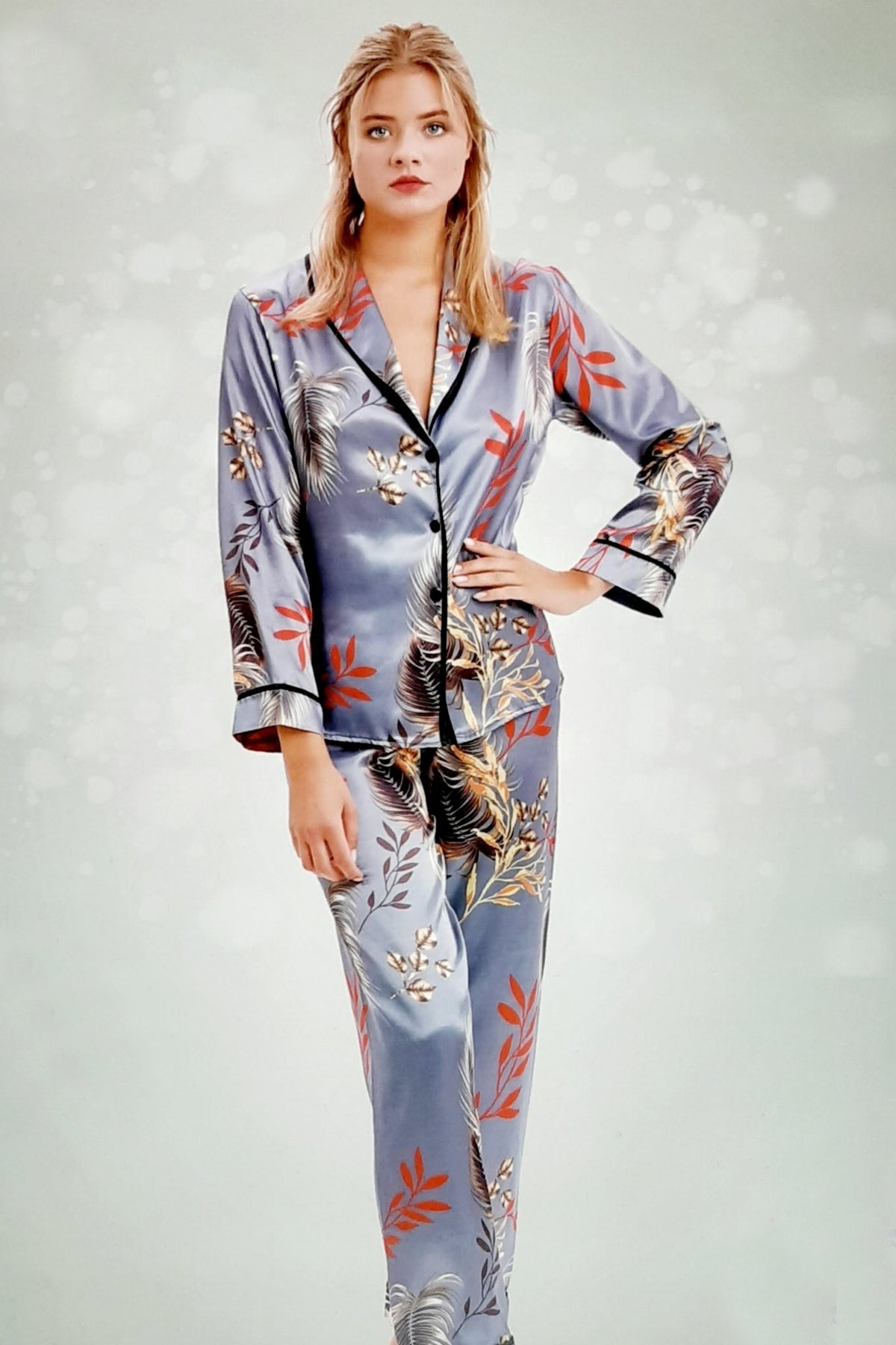 Nbb Kadın Pijama Takımı Saten