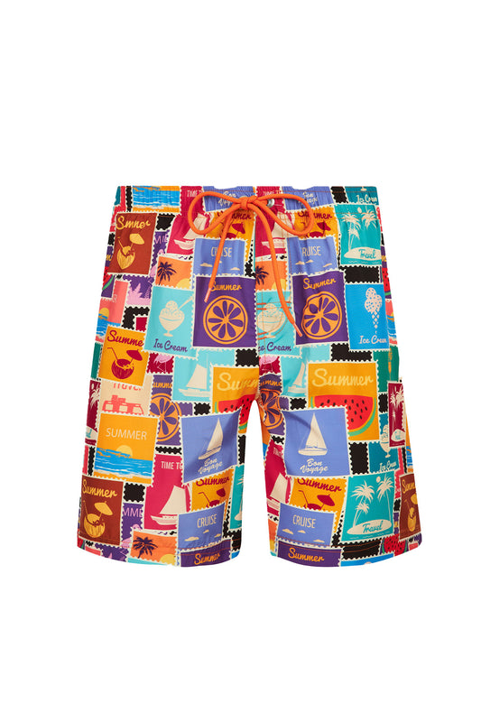 Neopy Erkek Garson Woody Deniz Şortu Bağcıklı