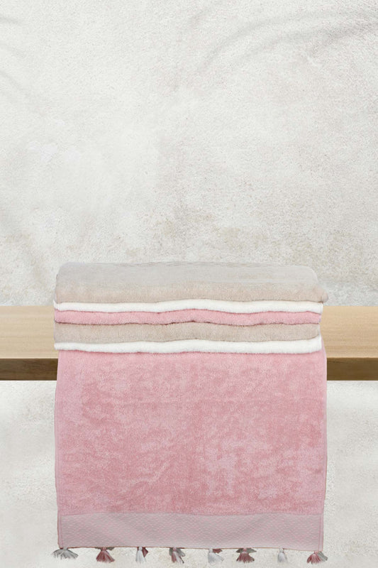 Nurpak Havlu Safir Jakarlı 50x90