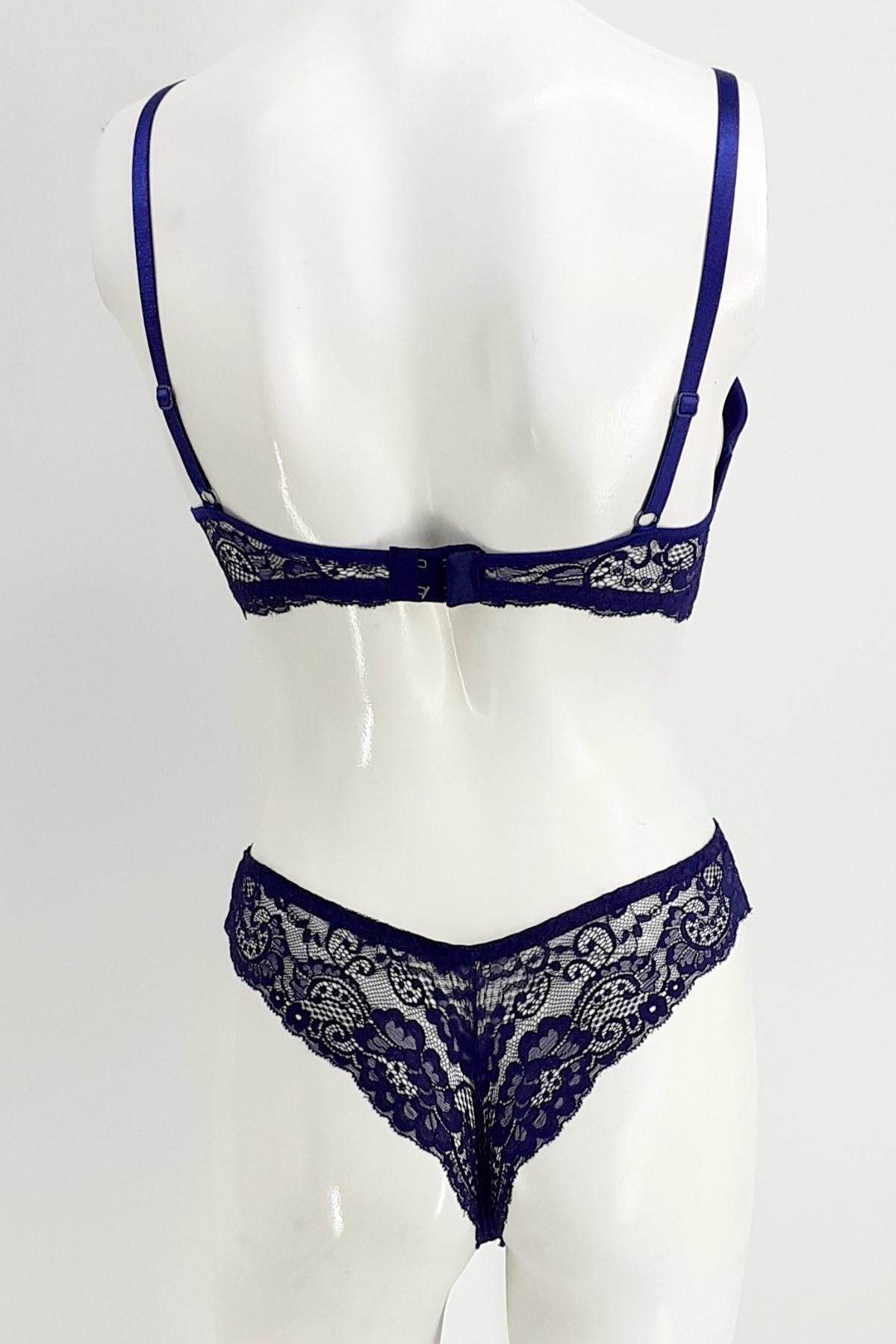 Nurteks Kadın Fantezi Destekli Sütyen ve Külot Takım