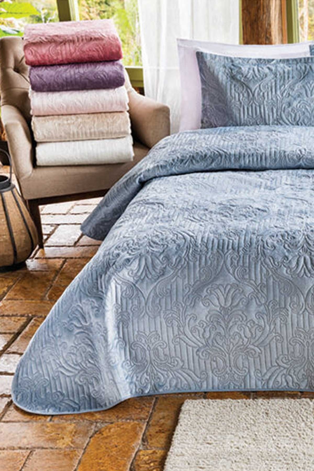 Özdilek Flair Tek Kişilik Yatak Örtüsü 180x230