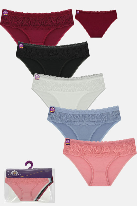 Papatya Kadın Bikini Külot Üst Bant Alt Arka Bambu