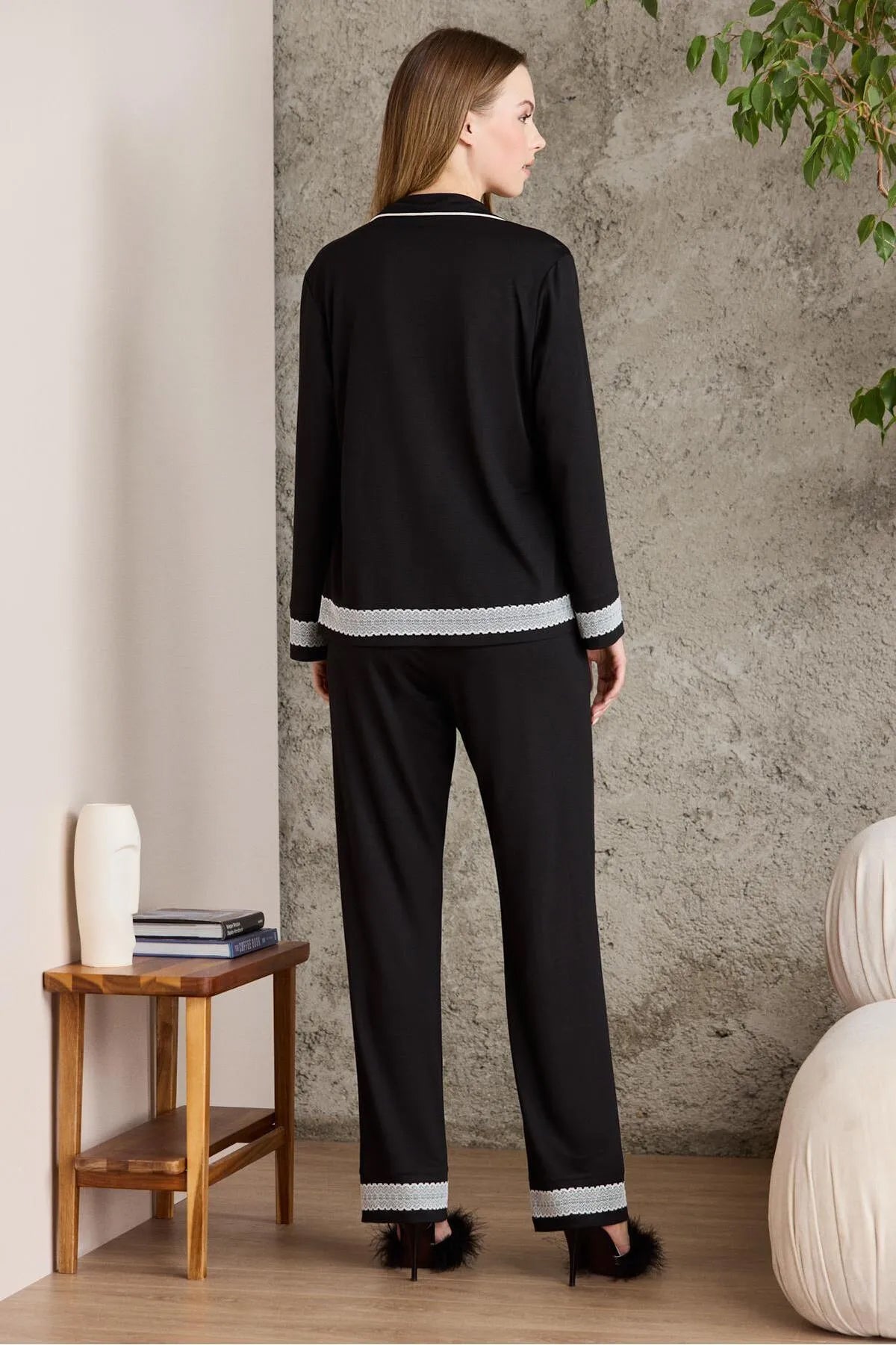 Pierre Cardin Kadın Penye Pijama Takımı