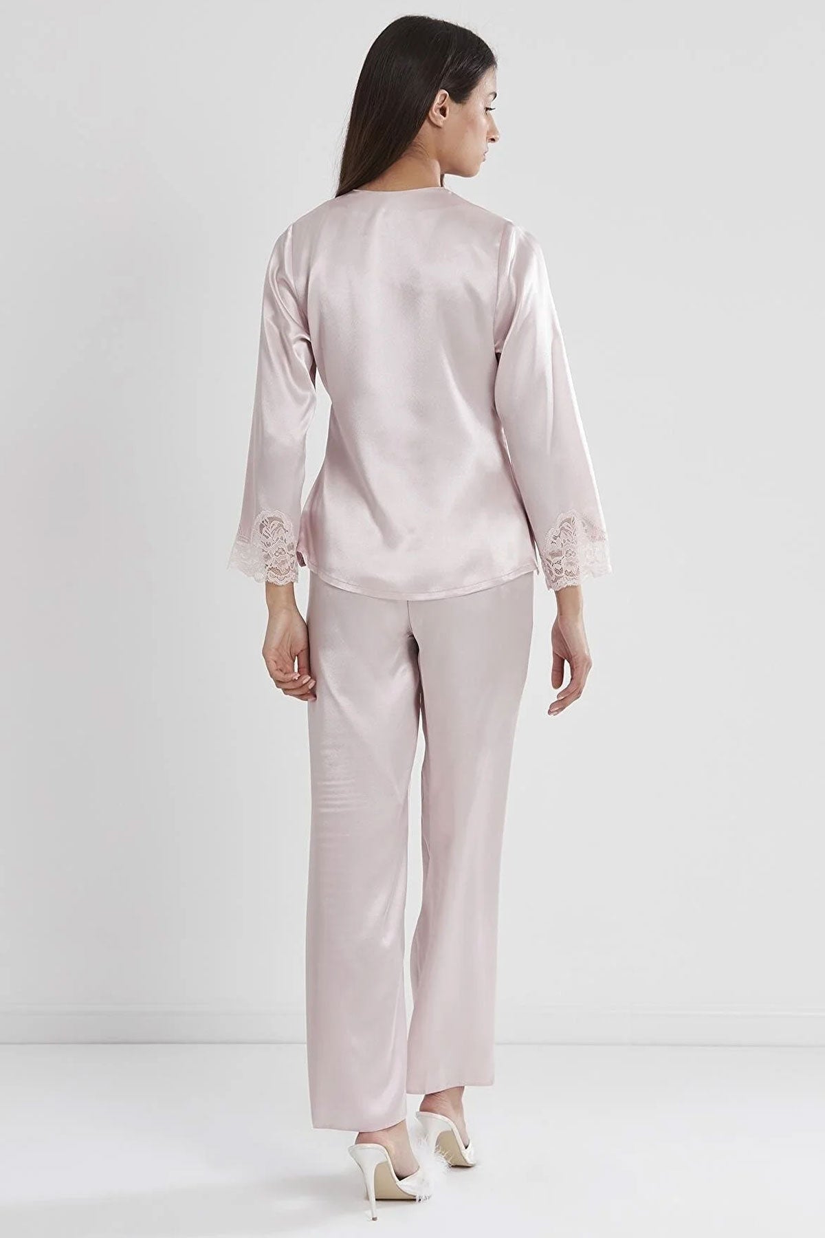 Pierre Cardin Kadın Saten Pijama Takımı