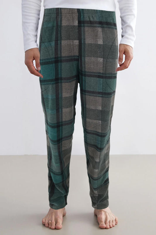 Pijamoni Erkek Tek Alt Eşofman Polar