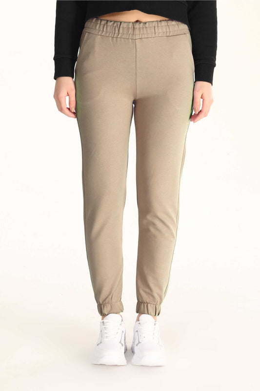 Pogi Kadın Tek Alt Pijama Uzun Klasik