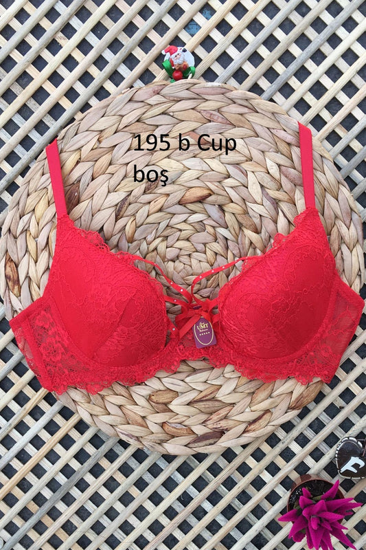 Umt Kadın Balenli Dantelli Desteksiz Sütyen