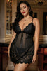 Visatin Kadın Fantezi Gecelik Büyük Beden Transparan