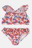 We Bella Kız Çocuk Bikini Takımı Desenli