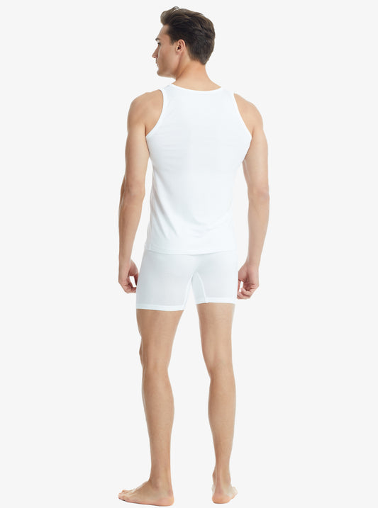 Blackspade erkek atlet Silver beyaz renk arka görünüm
