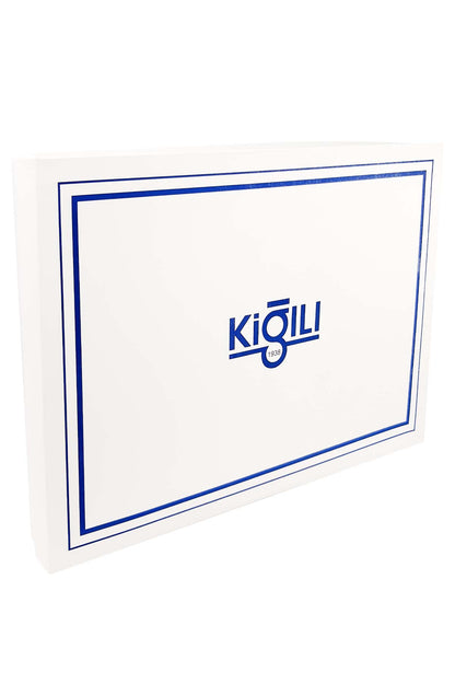 Kiğılı Erkek Waffle Desenli Uzun Kollu Pijama Takımı