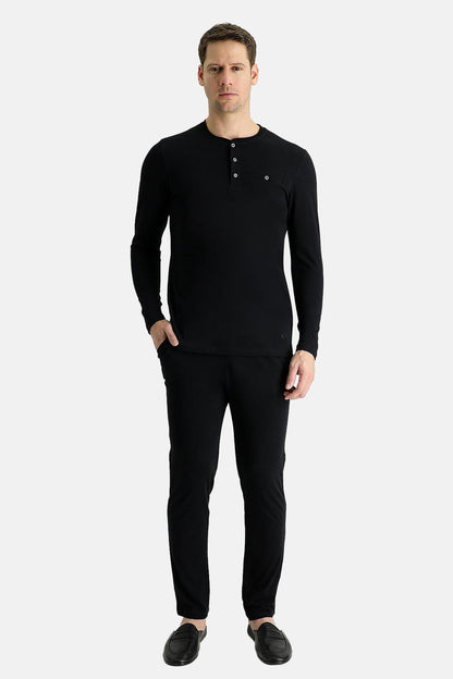 Kiğılı Erkek Eşofman Pijama 4'lü Set