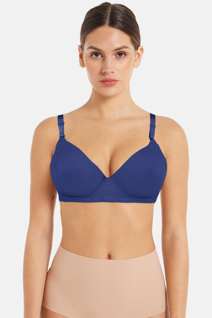 Acemoğlu Kadın Toparlayıcı Sütyen Kulaklı D Cup Düz Mikro Kumaş