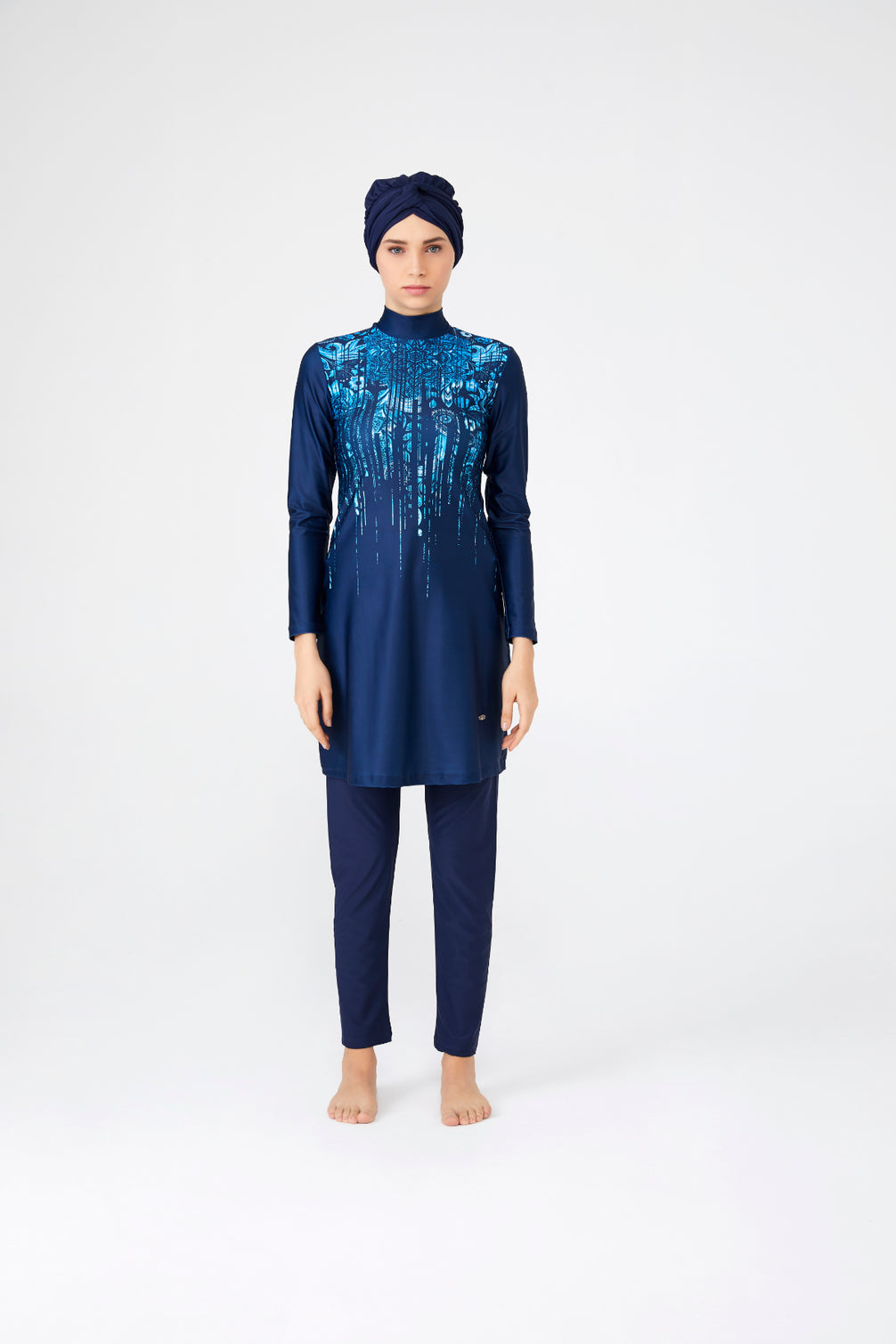 Adasea Kadın Tesettür Mayo Tam Kapalı 2'li