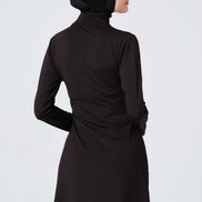 Alfasa Kadın Gold Toka Süslemeli Tam Kapalı Tesettür Mayo