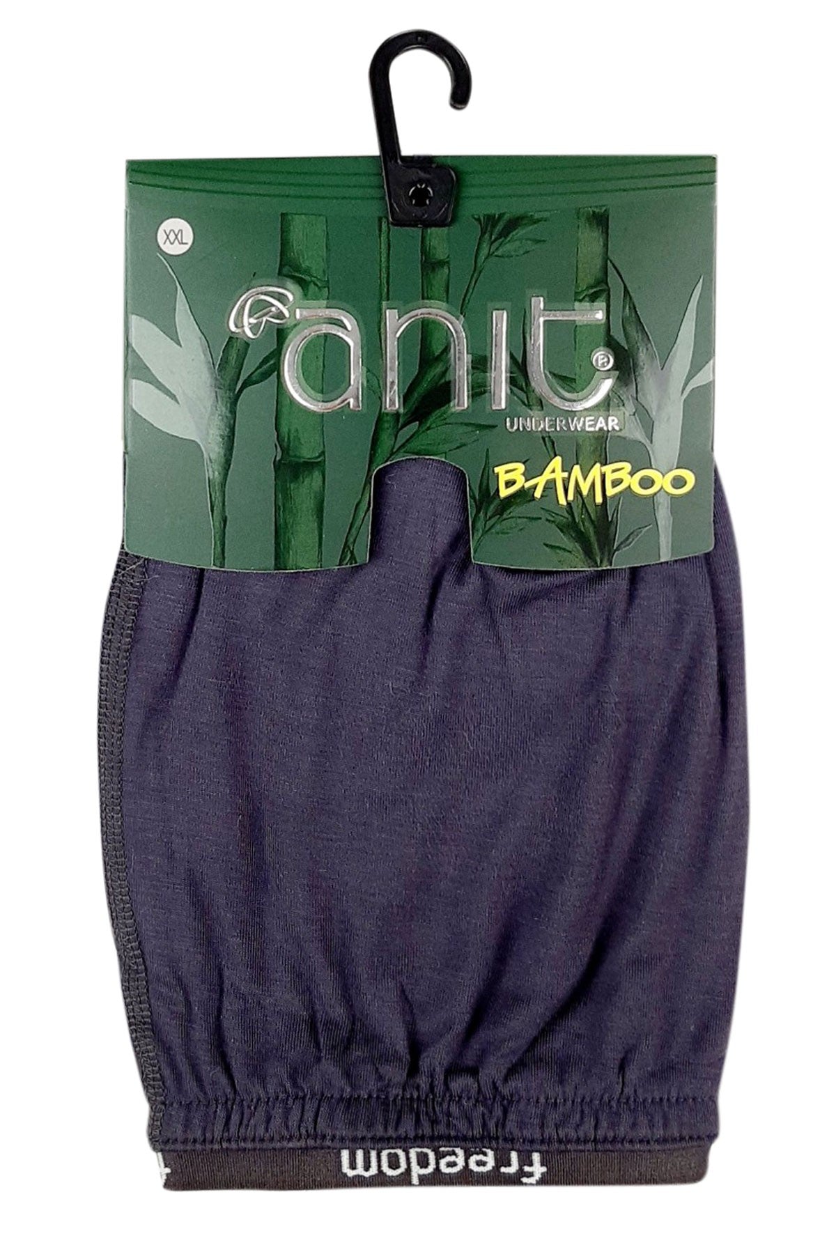 Anıt Erkek Bambu Boxer Freedom Yazılı Lastikli